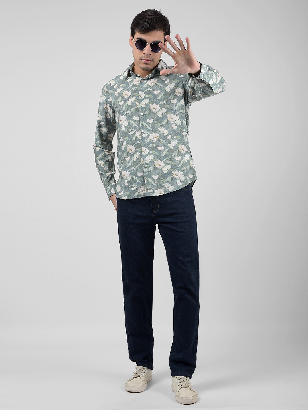 Numero Uno Men Solid Dark Blue Jeans